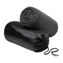 Nanda black  RPET polar blanket 