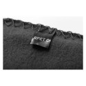 Nanda zwart  RPET-fleece deken 