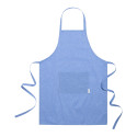 Cuoco blue  cotton apron 