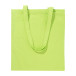 Colote Plus lime green  cotton shopping bag 