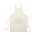 Cuoco beige  katoenen schort 