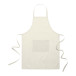 Cuoco beige  katoenen schort 