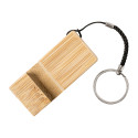 Dulloo natural  mobile holder keyring 