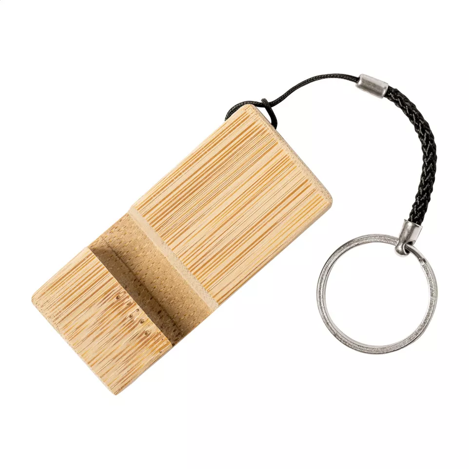 Dulloo natural  mobile holder keyring 