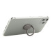 Zring donker grijs  mobiele houder ring 