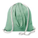 Holbery green  drawstring bag 