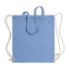 Holbery blauw  trekkoord tas 