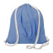 Holbery blauw  trekkoord tas 