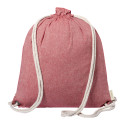 Holbery rood  trekkoord tas 