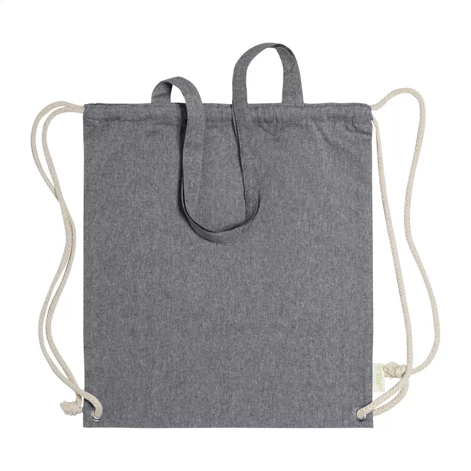 Holbery black  drawstring bag 