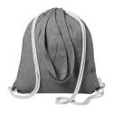 Holbery zwart  trekkoord tas 