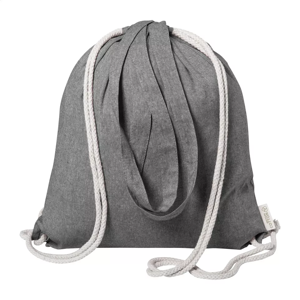 Holbery black  drawstring bag 