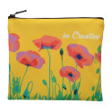 CreaBeauty M black white custom cosmetic bag 
