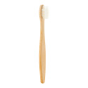 Boohoo Mini blanc naturelle brosse à dents en bambou pour enfants 