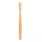 Boohoo Mini white natural kids bamboo toothbrush 