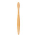 Boohoo Mini blanc naturelle brosse à dents en bambou pour enfants 