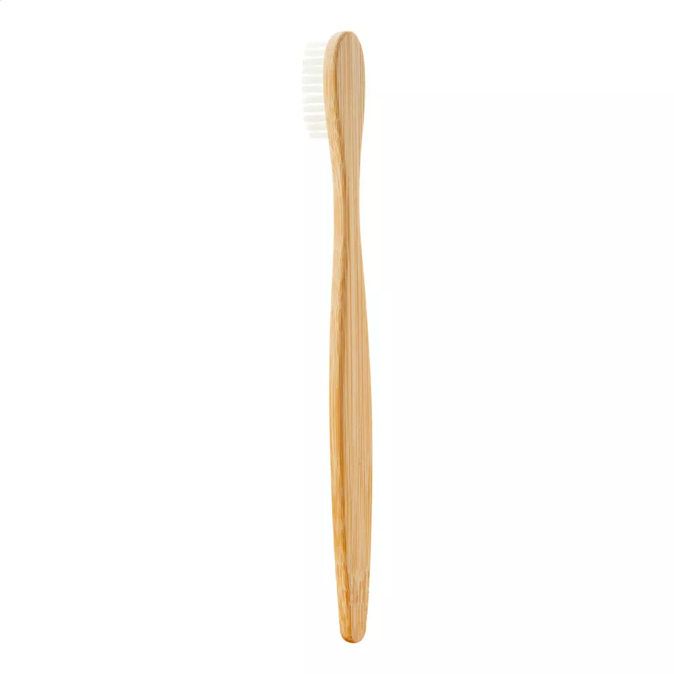 Boohoo white natural bamboo toothbrush 