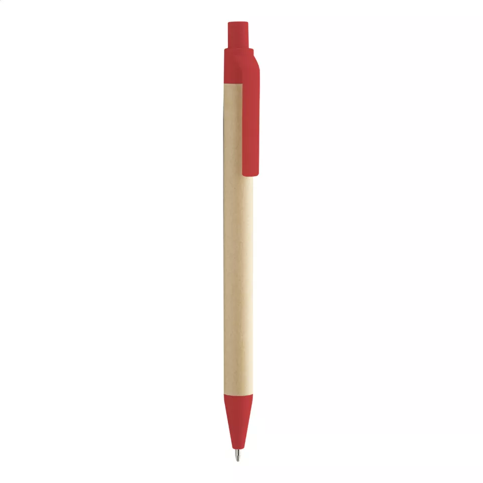 Plarri rood natuurlijk balpen 