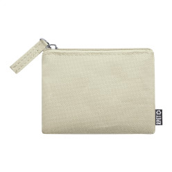 Dirham beige  RPET-portemonnee 