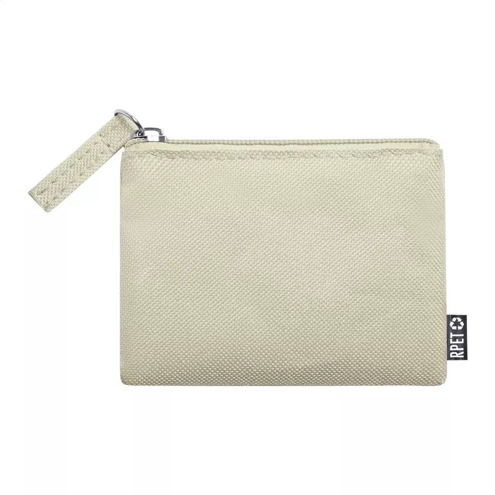 Dirham beige  RPET-portemonnee 