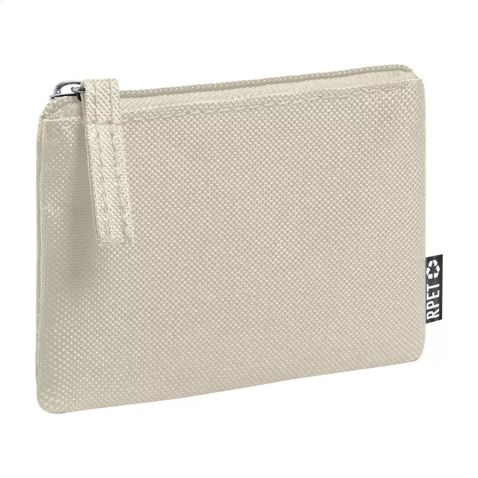 Dirham beige  RPET-portemonnee 