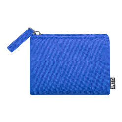 Dirham blauw  RPET-portemonnee 