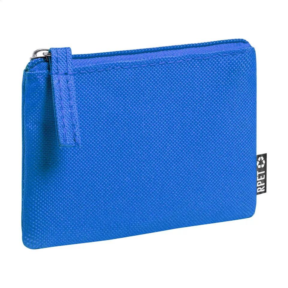 Dirham blue  RPET purse 