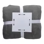 Espoo gris cendré  couverture polaire en flanelle 