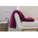 Espoo bordeaux  couverture polaire en flanelle 