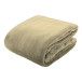 Espoo beige  flanellen deken 