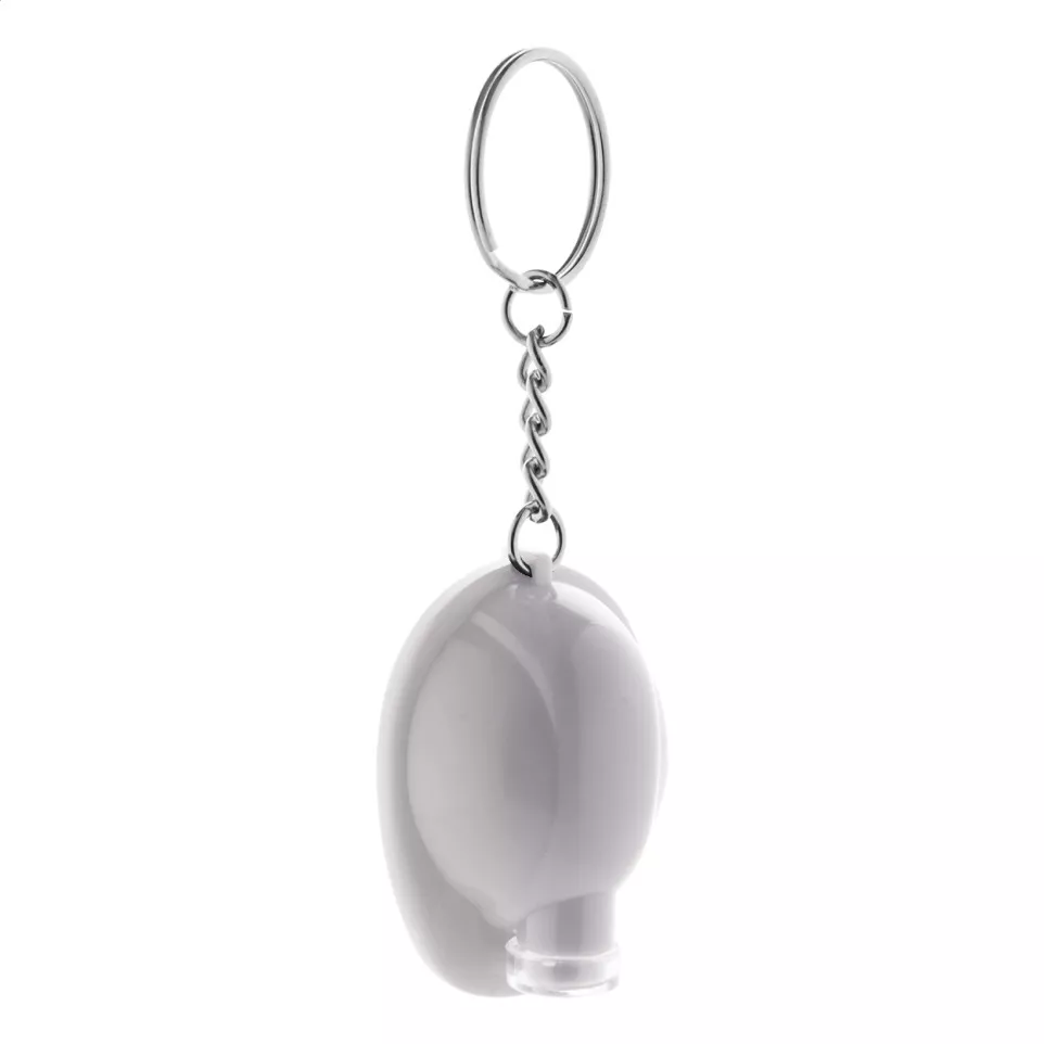 Bobby Plus white  keyring 