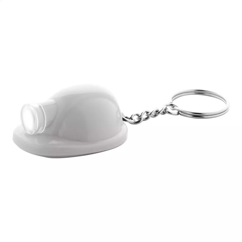 Bobby Plus blanc  porte-clés 