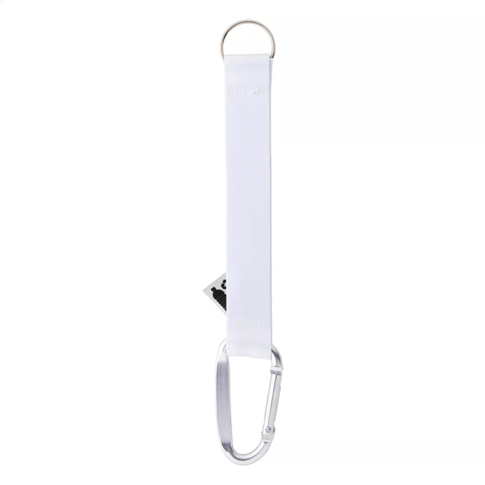 Subiner RPET argenté blanc porte-clés...