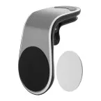 Magvent zilver  auto mobiele telefoon houder 