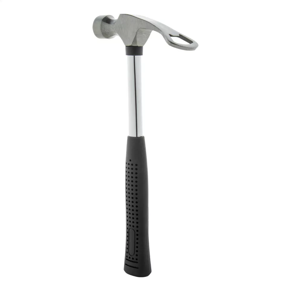 Lagerslam zwart  hamer met flesopener 
