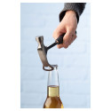 Lagerslam zwart  hamer met flesopener 