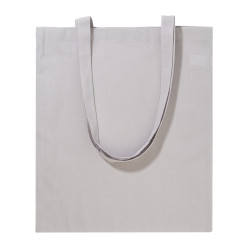 Colote Plus ash grey  cotton shopping bag 