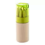 Gallery 12 vert naturelle set de 12 crayons de couleur 