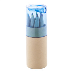 Gallery 12 bleu naturelle set de 12 crayons de couleur 
