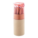 Gallery 12 red natural pencil set 