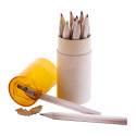 Gallery 12 orange natural pencil set 