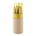 Gallery 12 yellow natural pencil set 