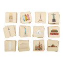Immermor natural  memory game, landmarks 