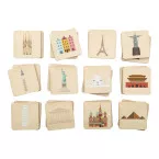 Immermor natural  memory game, landmarks 