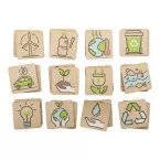 Immermor naturelle  jeu de memory, protection de l'environnement 