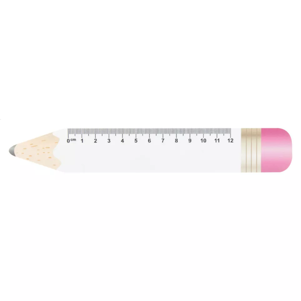 Sharpy 12 blanc  Règle 12cm en forme...