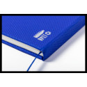 Baccata blauw  RPET-notitieboekje 