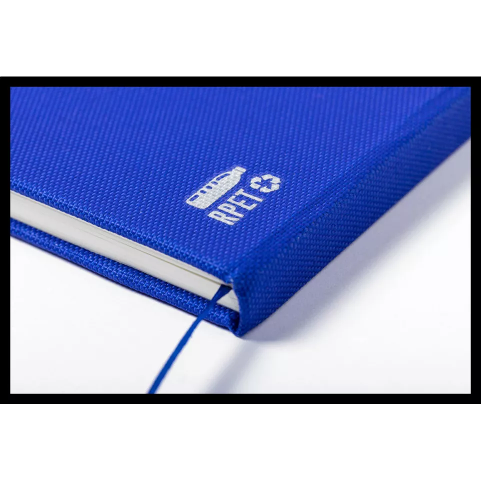Baccata blauw  RPET-notitieboekje 