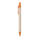 Wepel orange naturelle stylo bille 