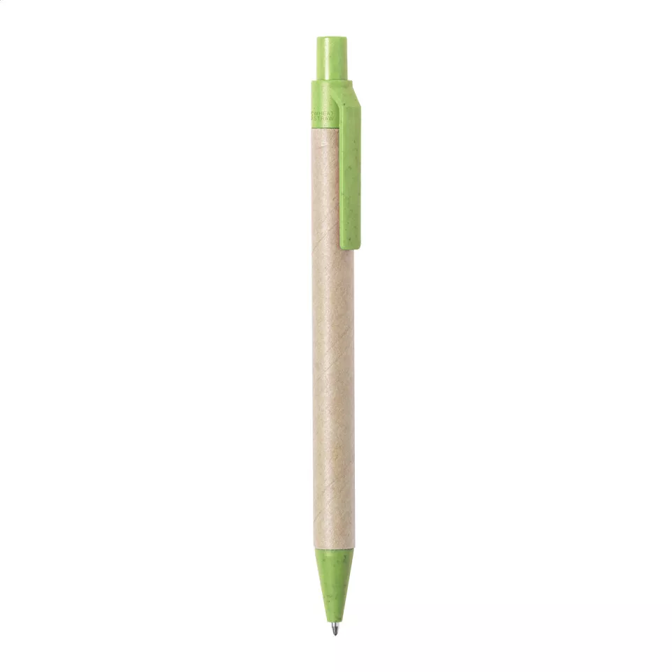Wepel green natural ballpoint pen 
